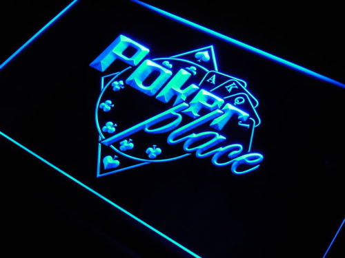 Poker Place Neon Light Sign